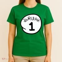 Custom Drunk 1 2 3 4 5 Personalize T-Shirt thumb 4