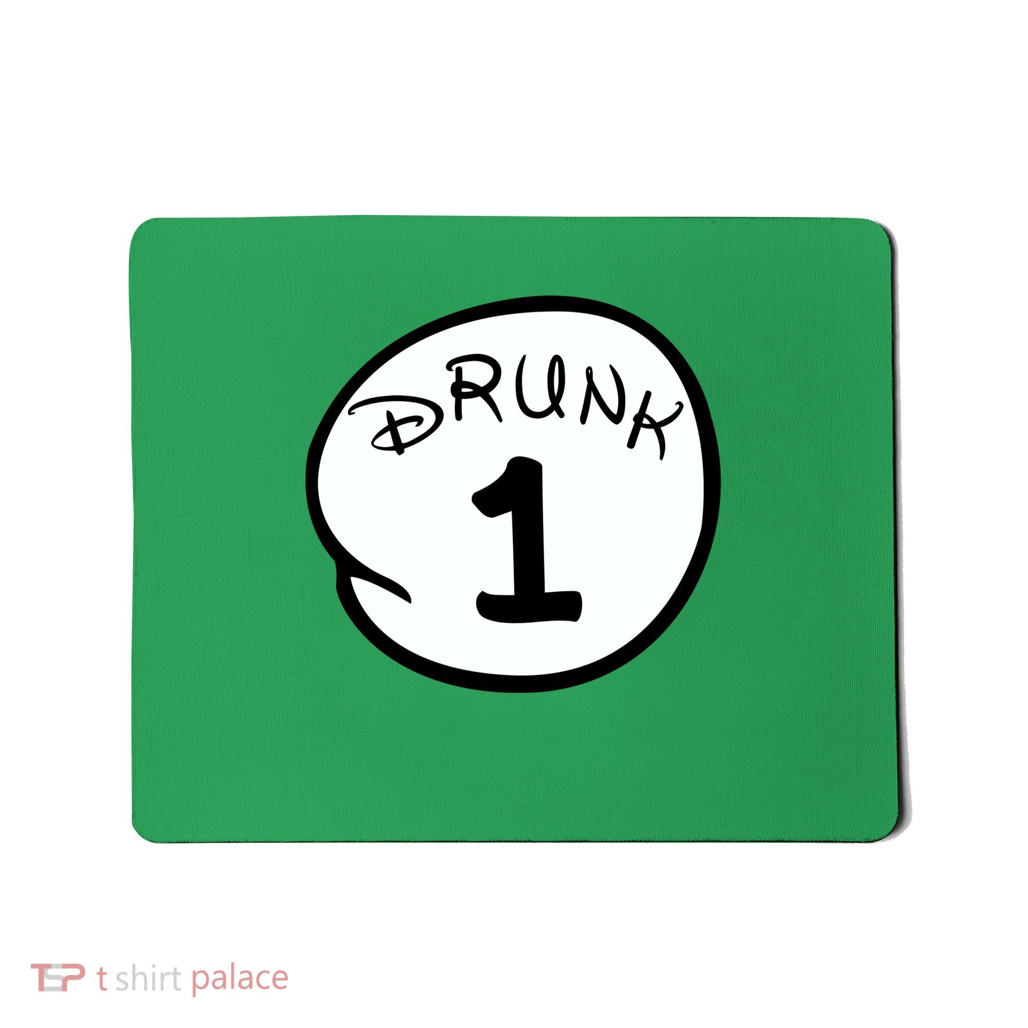 Custom Drunk 1 2 3 4 5 Personalize Mousepad