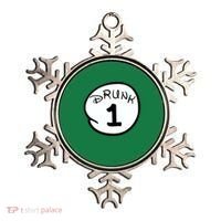 Custom Drunk 1 2 3 4 5 Personalize Ornament thumb 0