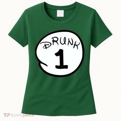 Custom Drunk 1 2 3 4 5 Personalize Women's T-Shirt