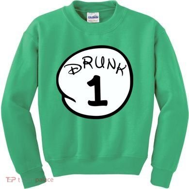 Custom Drunk 1 2 3 4 5 Personalize Kids Sweatshirt