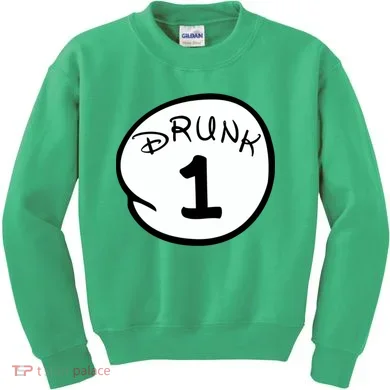 Custom Drunk 1 2 3 4 5 Personalize Kids Sweatshirt