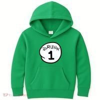 Custom Drunk 1 2 3 4 5 Personalize Kids Hoodie thumb 0