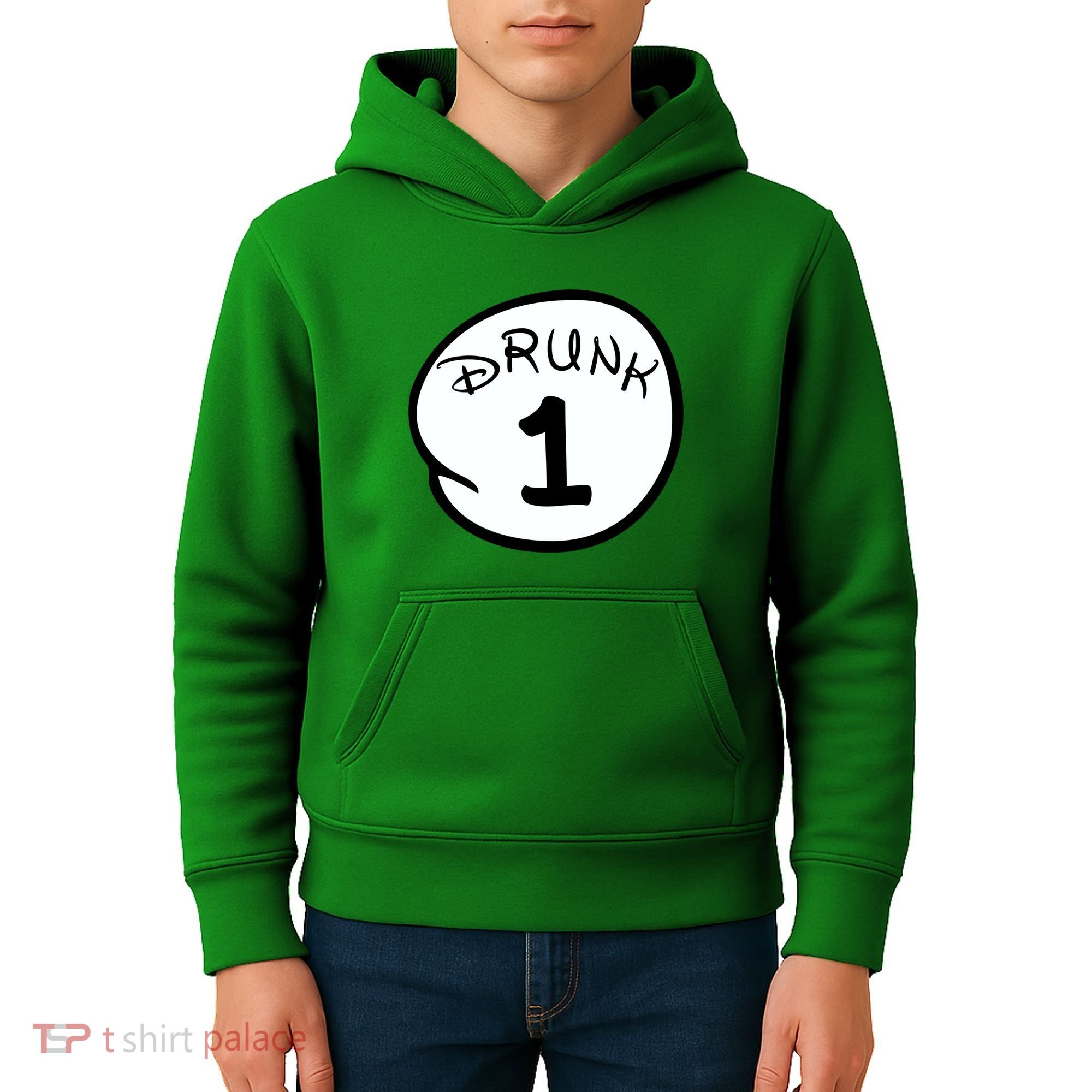 Custom Drunk 1 2 3 4 5 Personalize Kids Hoodie