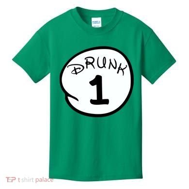Custom Drunk 1 2 3 4 5 Personalize Kids T-Shirt
