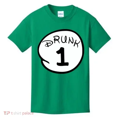 Custom Drunk 1 2 3 4 5 Personalize Kids T-Shirt