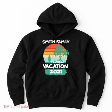 Custom Family Vacation Personalize Design Hoodie