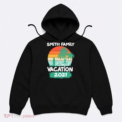 Custom Family Vacation Personalize Design Hoodie