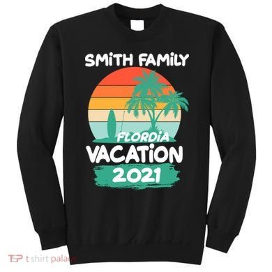 Custom Family Vacation Personalize Design Sweatshirt