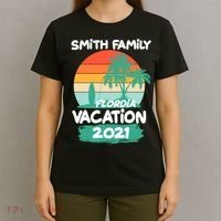 Custom Family Vacation Personalize Design T-Shirt thumb 4