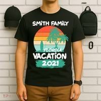 Custom Family Vacation Personalize Design T-Shirt thumb 6