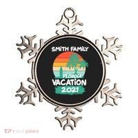 Custom Family Vacation Personalize Design Ornament thumb 0