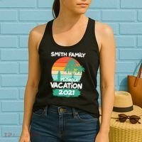 Custom Family Vacation Personalize Design Women's Tank Top thumb 2