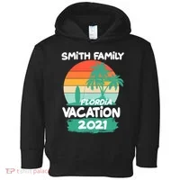Custom Family Vacation Personalize Design Toddler Hoodie thumb 0