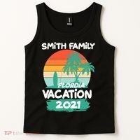 Custom Family Vacation Personalize Design Tank Top thumb 2