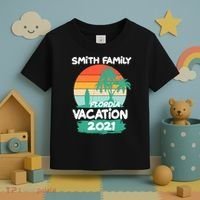 Custom Family Vacation Personalize Design Toddler T-Shirt thumb 3