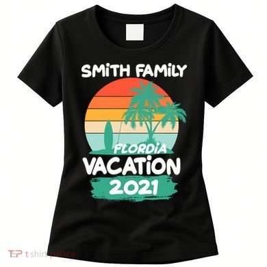 Custom Family Vacation Personalize Design Women's T-Shirt