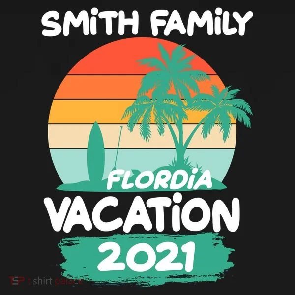 Custom Family Vacation Personalize Design Women's T-Shirt