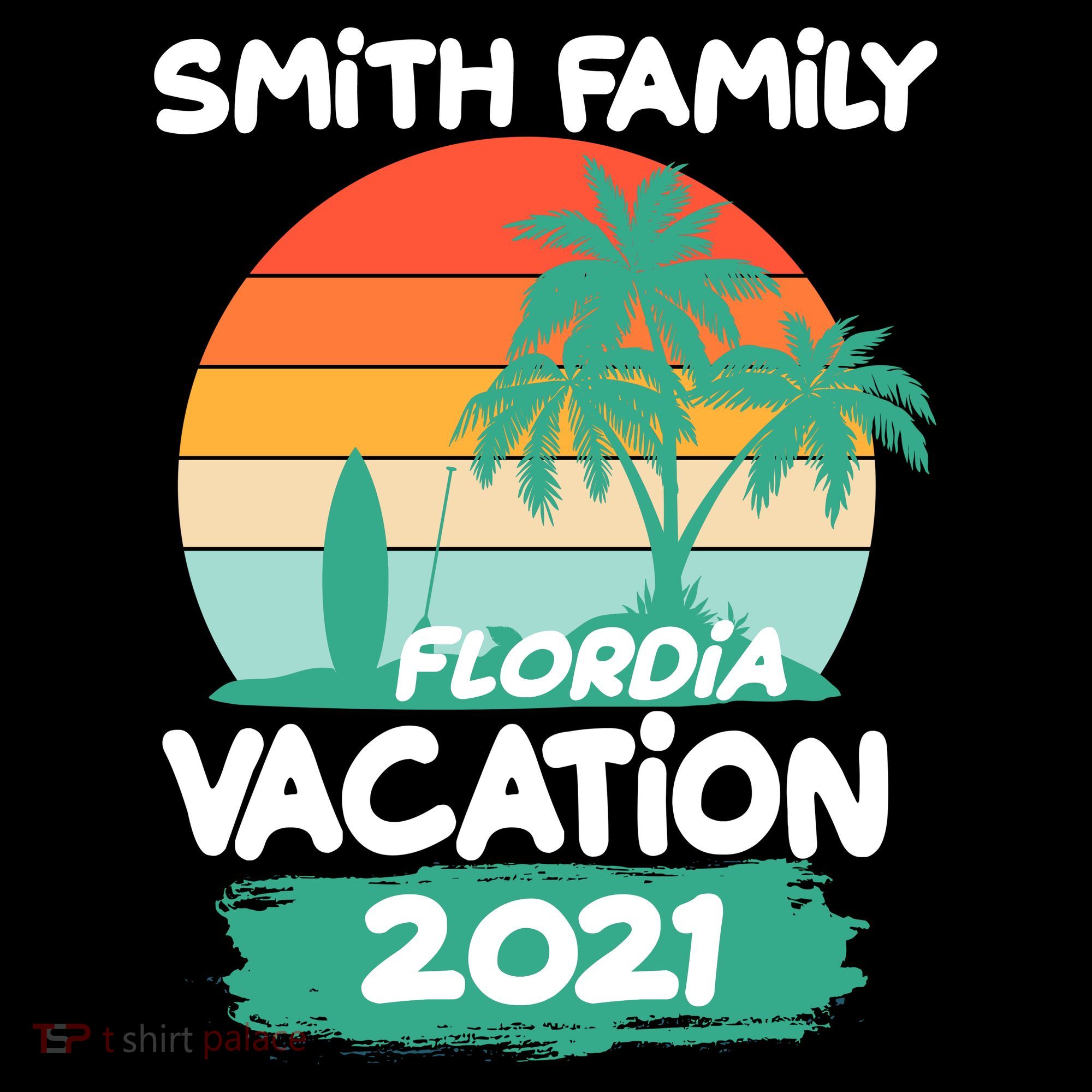 Custom Family Vacation Personalize Design Kids Sweatshirt