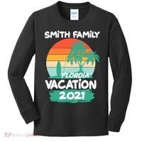 Custom Family Vacation Personalize Design Kids Long Sleeve Shirt thumb 0