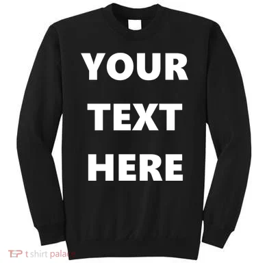 Custom Personalized Text Family Matching Sweatshirt