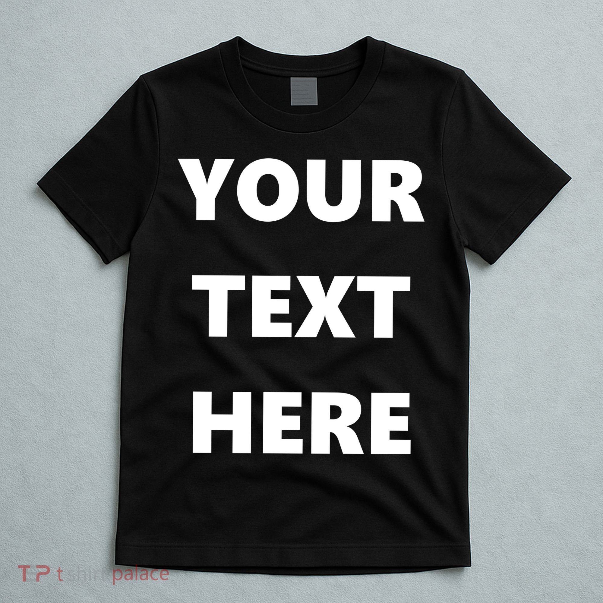 Custom Personalized Text Family Matching T-Shirt