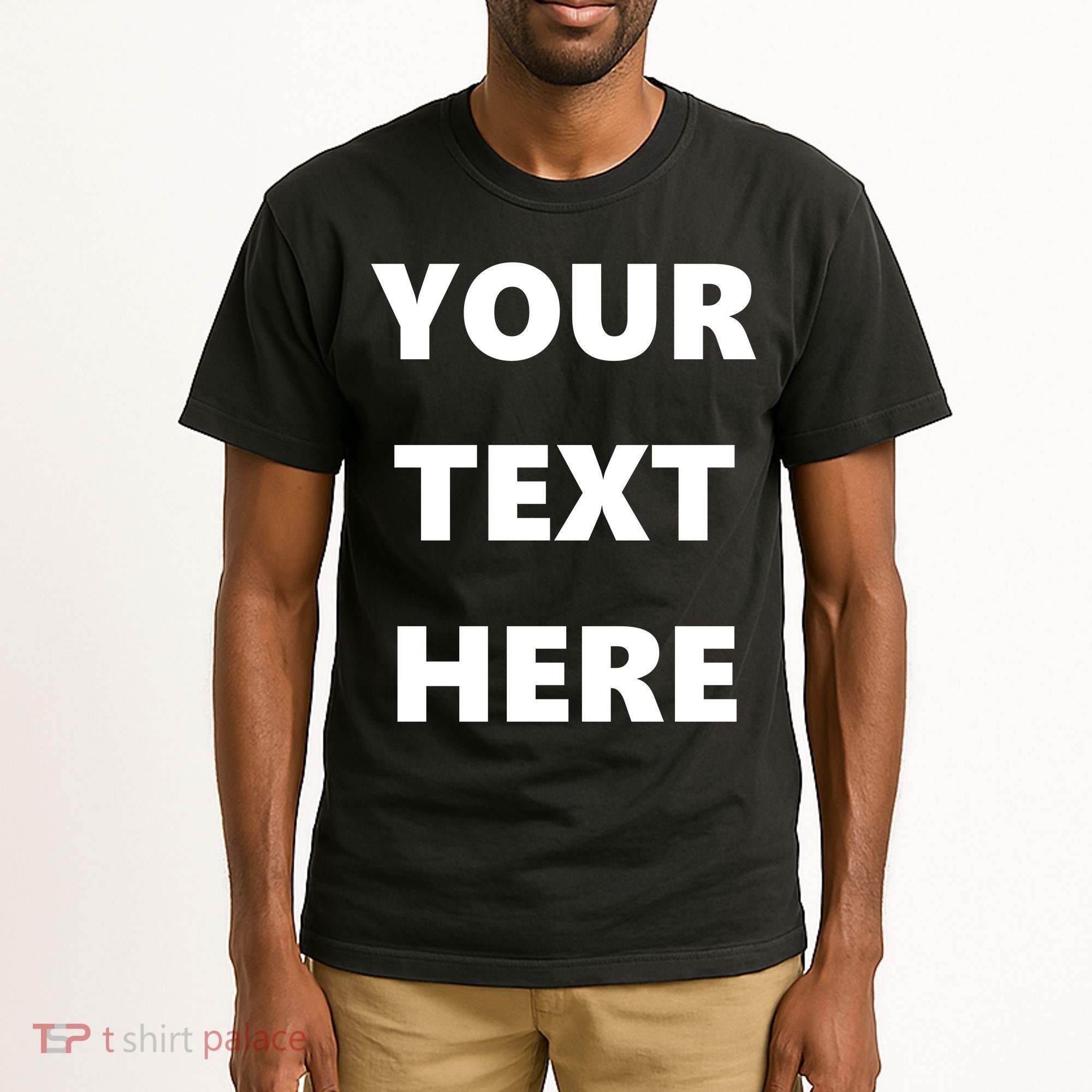 Custom Personalized Text Family Matching Tall T-Shirt