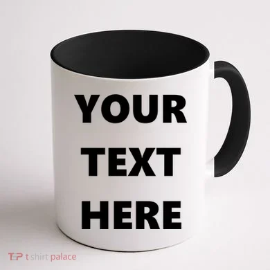Custom Personalized Text Family Matching Coffee Mug back