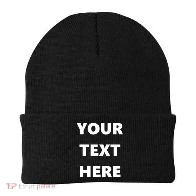 Custom Personalized Text Family Matching Beanie