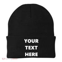 Custom Personalized Text Family Matching Beanie thumb 0