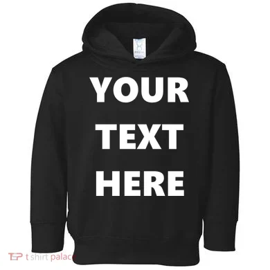 Custom Personalized Text Family Matching Toddler Hoodie