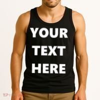Custom Personalized Text Family Matching Tank Top thumb 3