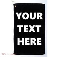 Custom Personalized Text Family Matching Golf Towel thumb 0
