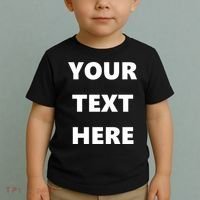 Custom Personalized Text Family Matching Toddler T-Shirt thumb 2