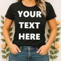 Custom Personalized Text Family Matching Women's T-Shirt thumb 2