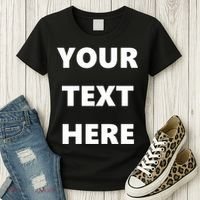 Custom Personalized Text Family Matching Women's T-Shirt thumb 3