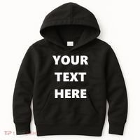 Custom Personalized Text Family Matching Kids Hoodie thumb 0