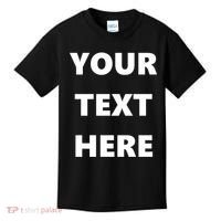 Custom Personalized Text Family Matching Kids T-Shirt thumb 0