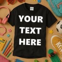 Custom Personalized Text Family Matching Kids T-Shirt thumb 3