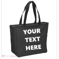 Custom Personalized Text Family Matching Tote Bag thumb 2
