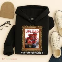 Custom Picture Frame Personalized Text And Photo Hoodie thumb 4