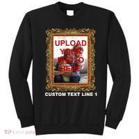 Custom Picture Frame Personalized Text And Photo Sweatshirt thumb 0
