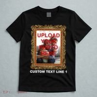 Custom Picture Frame Personalized Text And Photo T-Shirt thumb 5
