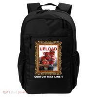 Custom Picture Frame Personalized Text And Photo Backpack thumb 0