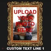 Custom Picture Frame Personalized Text And Photo Bucket Hat thumb 4