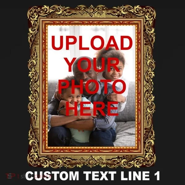 Custom Picture Frame Personalized Text And Photo Bucket Hat