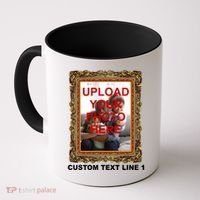 Custom Picture Frame Personalized Text And Photo Coffee Mug thumb 0
