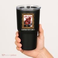 Custom Picture Frame Personalized Text And Photo Tumbler thumb 2