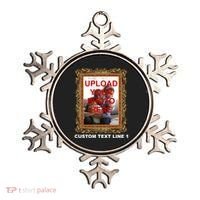 Custom Picture Frame Personalized Text And Photo Ornament thumb 0