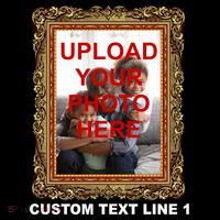 Custom Picture Frame Personalized Text And Photo Baby Bodysuit thumb 2